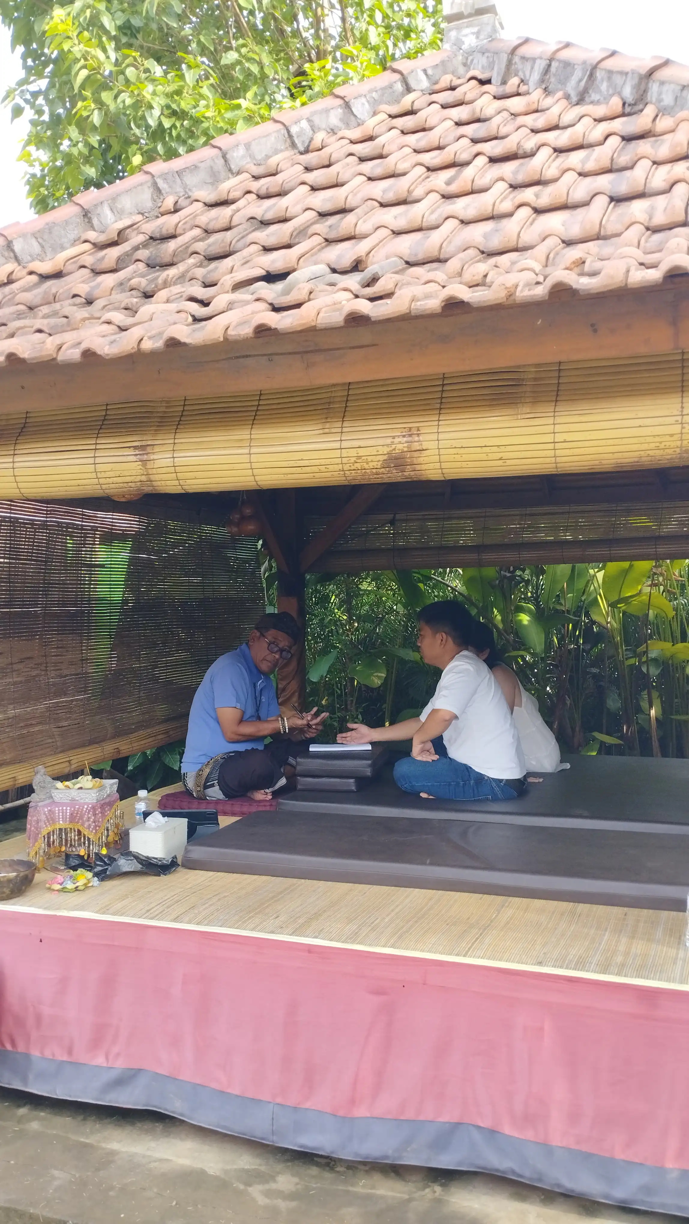 Palm Reading in Bali